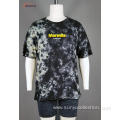 Men's jersey short sleeve t-shirt with tied dyed